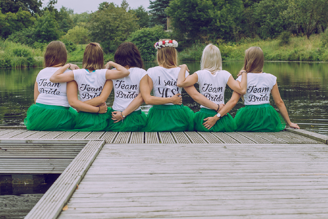 Bride Squad Tee Inspiration To Nail That Team Bride Look