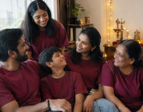 Custom Deepavali T-Shirts For Family Celebrations In SG