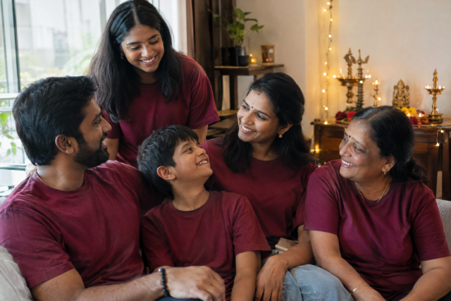 Custom Deepavali T-Shirts For Family Celebrations In SG