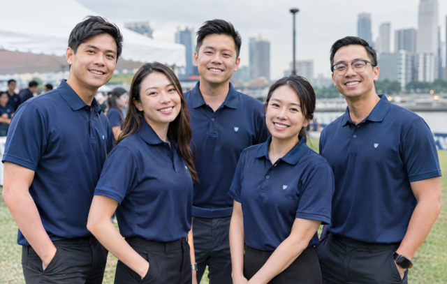 Embroidered Or Printed: Custom Corporate Polos In SG